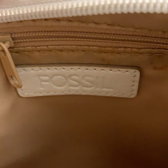 FOSSIL Multicolor Signature Jacquard Canvas & Leather Swing Bag Crossbody - Picture 3 of 5